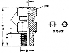 化工用熱電偶、熱電阻卡套螺紋圖片尺寸及執(zhí)行標(biāo)準(zhǔn)