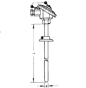 WZPN-330活動(dòng)法蘭涂層耐磨熱電阻安裝圖片 WZPN-330活動(dòng)法蘭涂層耐磨熱電阻安裝圖片